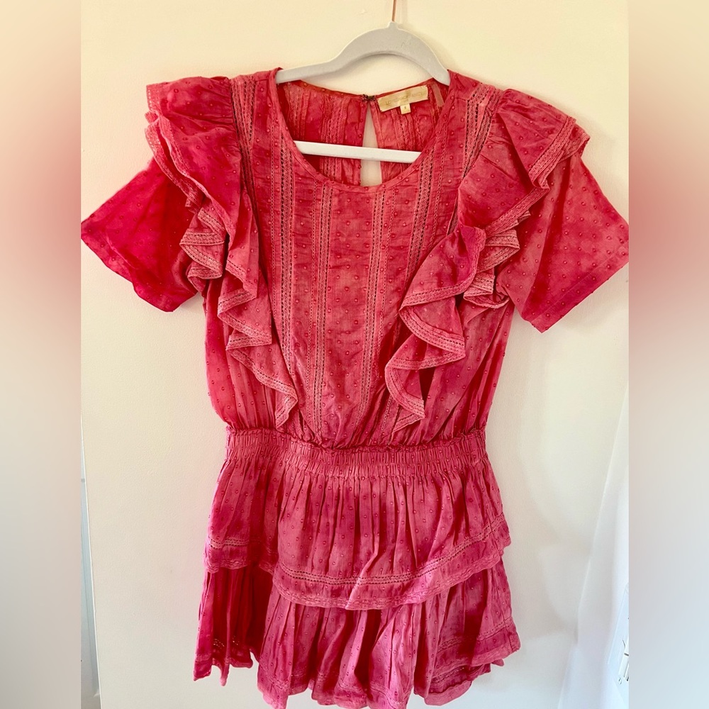 Loveshackfancy Natasha Dress Pink